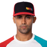 HUNTER FLAT VISOR CAP BLACK - GORRA