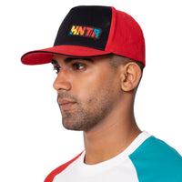 HUNTER FLAT VISOR CAP BLACK - GORRA