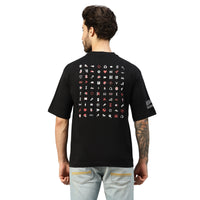 TSHIRT - MOTO EMOJI OVERSIZE T-SHIRT BL
