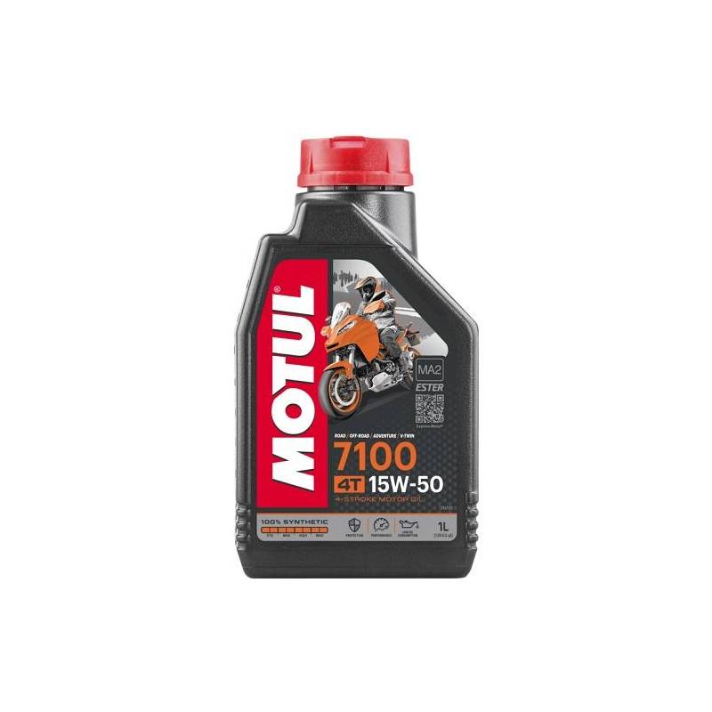 Aceite de Motor 15W50 Motul 7100 Kit 2 Litros MOTUL 7100 15W50 100%  SINTETICO