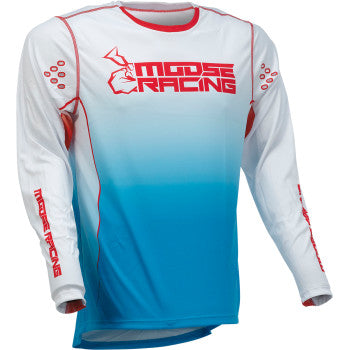 JERSEY MOOSE AGROID RED/WHITE/BLUE, TALLA - MEDIUM (M)