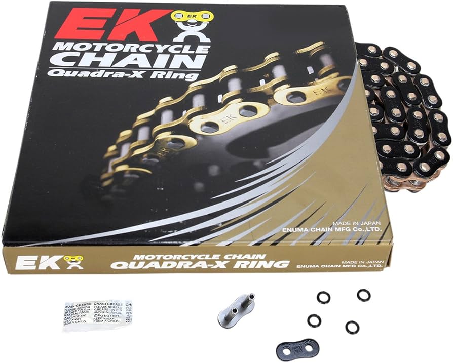 CADENA EK 520x120 O-RING - COLOR NEGRO