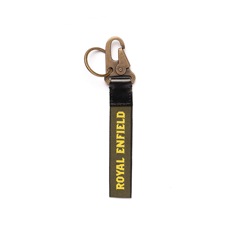 LLAVERO - ROYAL ENFIELD KEY CHAIN OLIVE