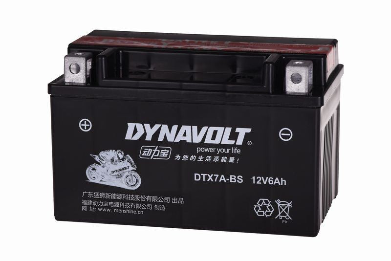 BATERIA DYNAVOLT YTX7A-BS 6Ah