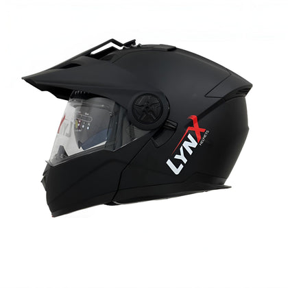 CASCO LYNX ADVENTURE CROSS NEGRO MATE