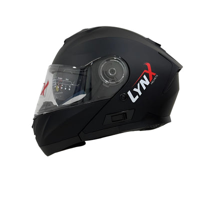 CASCO LYNX MAZES NEGRO MATE.