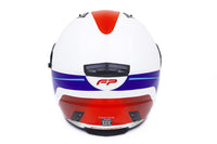 CASCO FP RACECRAFT 856C BLANCO ROJO AZUL