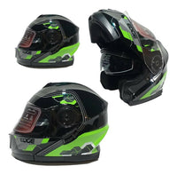 EDGE JET 2 NEGRO/VERDE